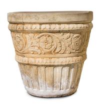 A Baroque Style Terracotta Urn Height 36 inches. — 20TH CENTURY