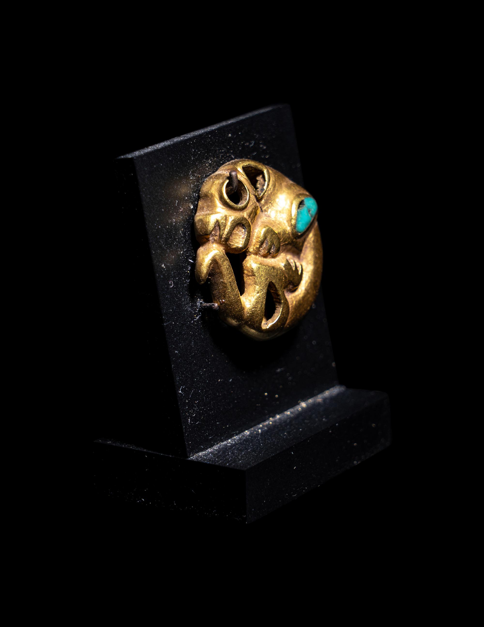 A Siberian Gold Plaque in the Form of a Leopard