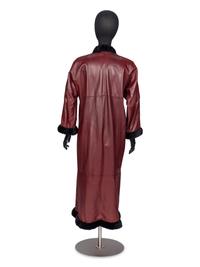 Givenchy, Red Lambskin Coat