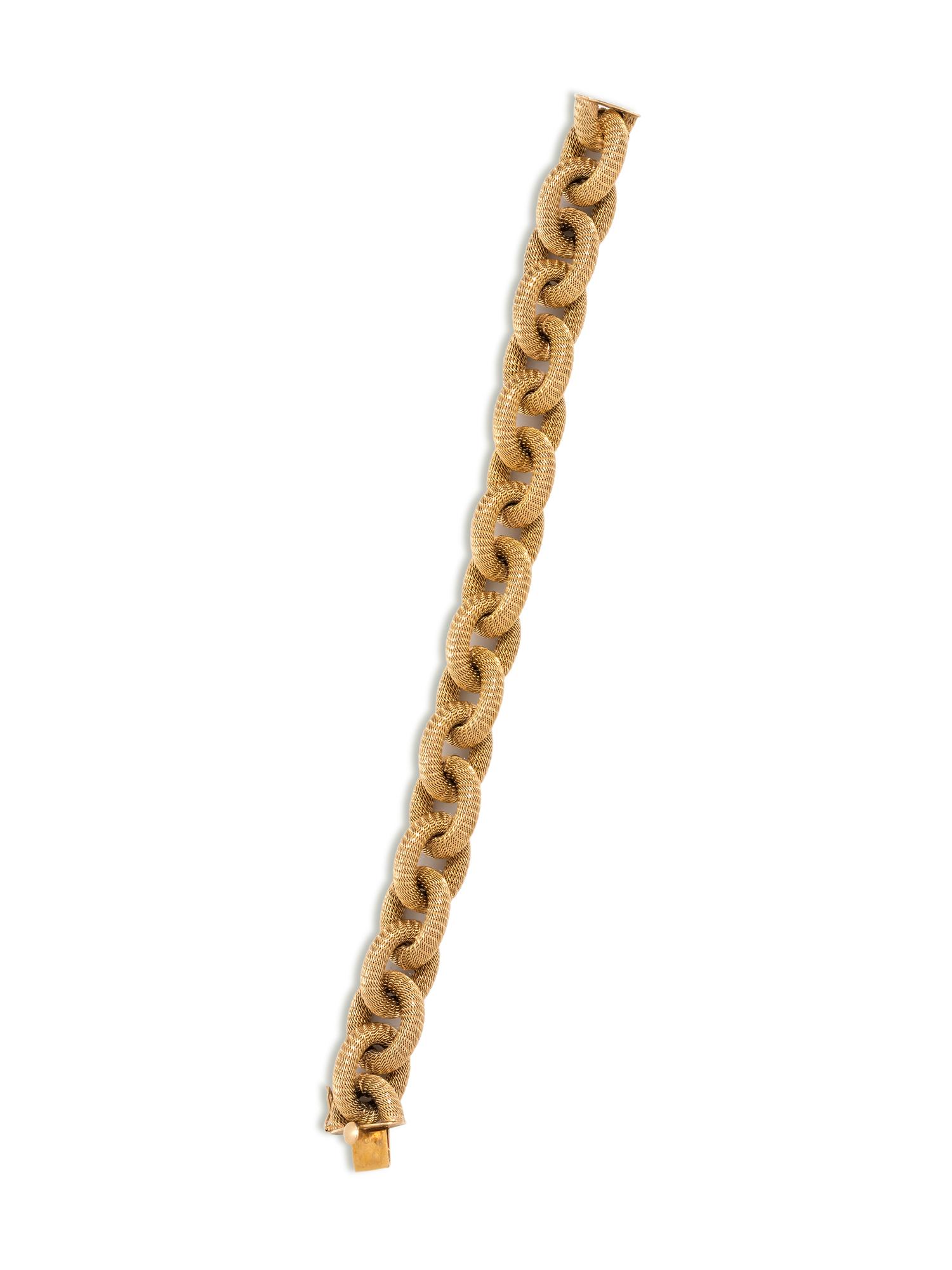 YELLOW GOLD BRACELET