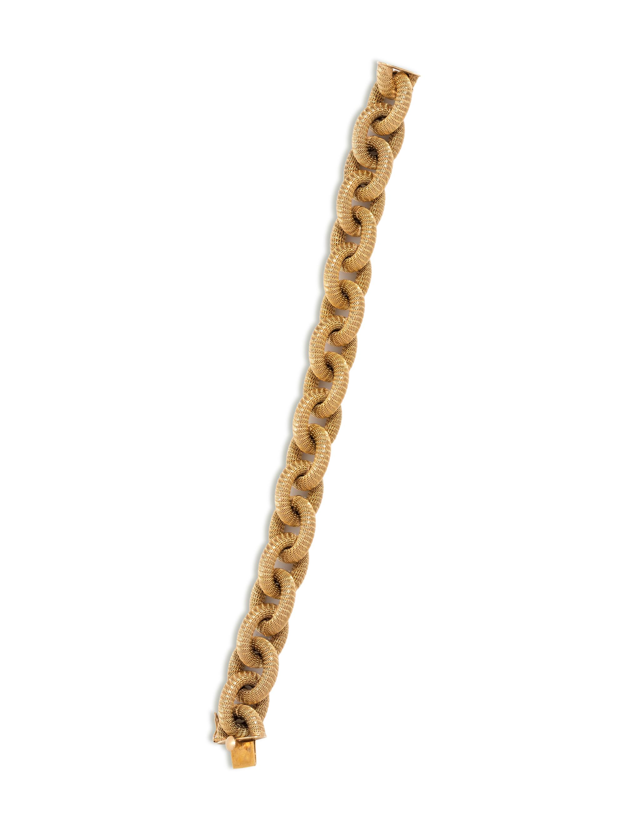 YELLOW GOLD BRACELET