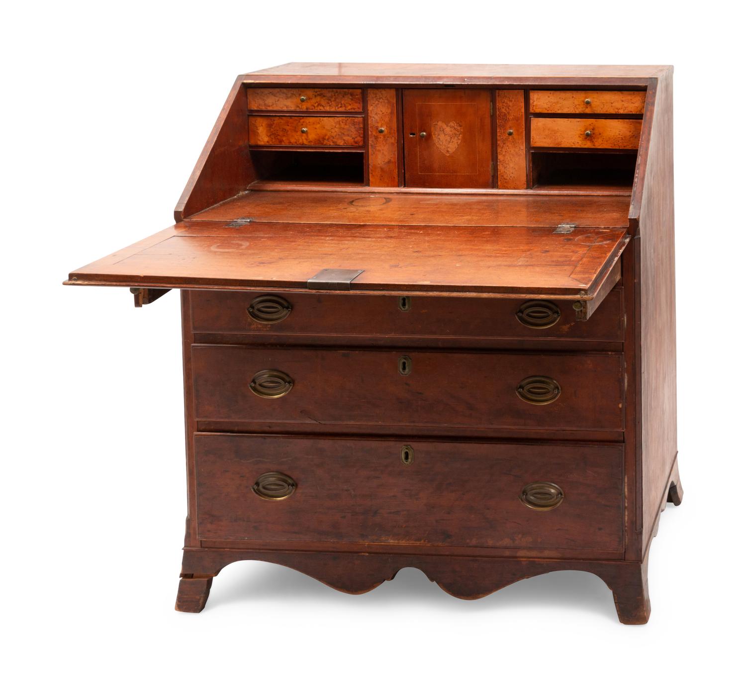 An American Slant Front Desk