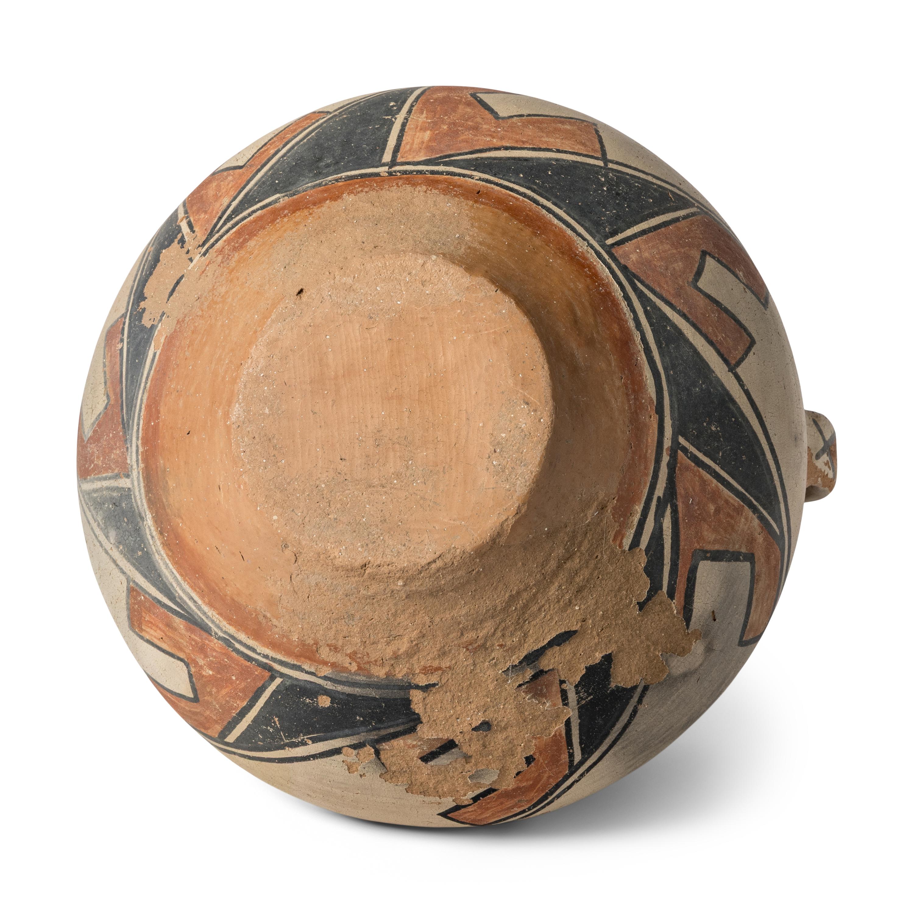 San Ildefonso Polychrome Pottery Jar