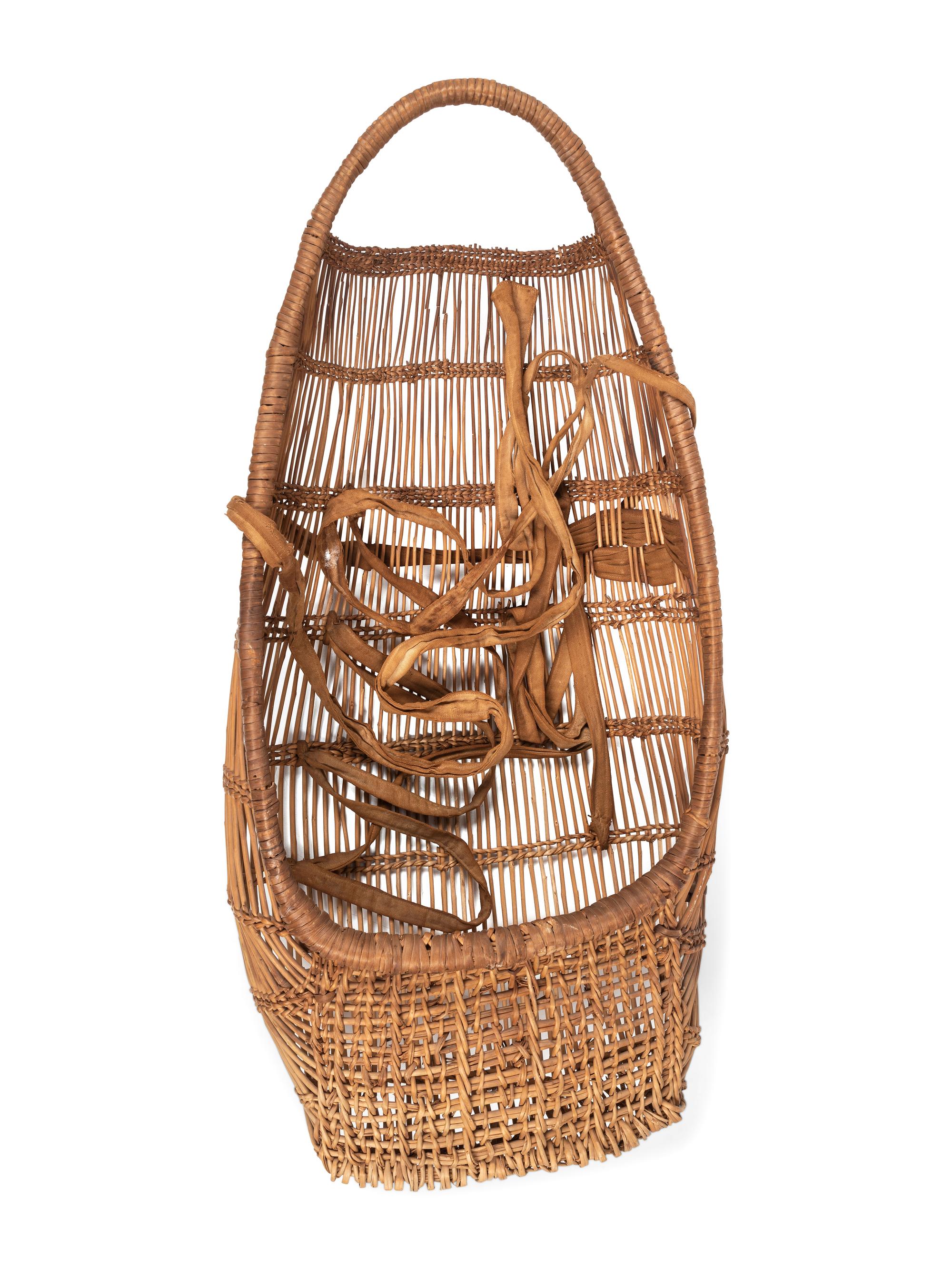 Hupa Basketry Cradle
