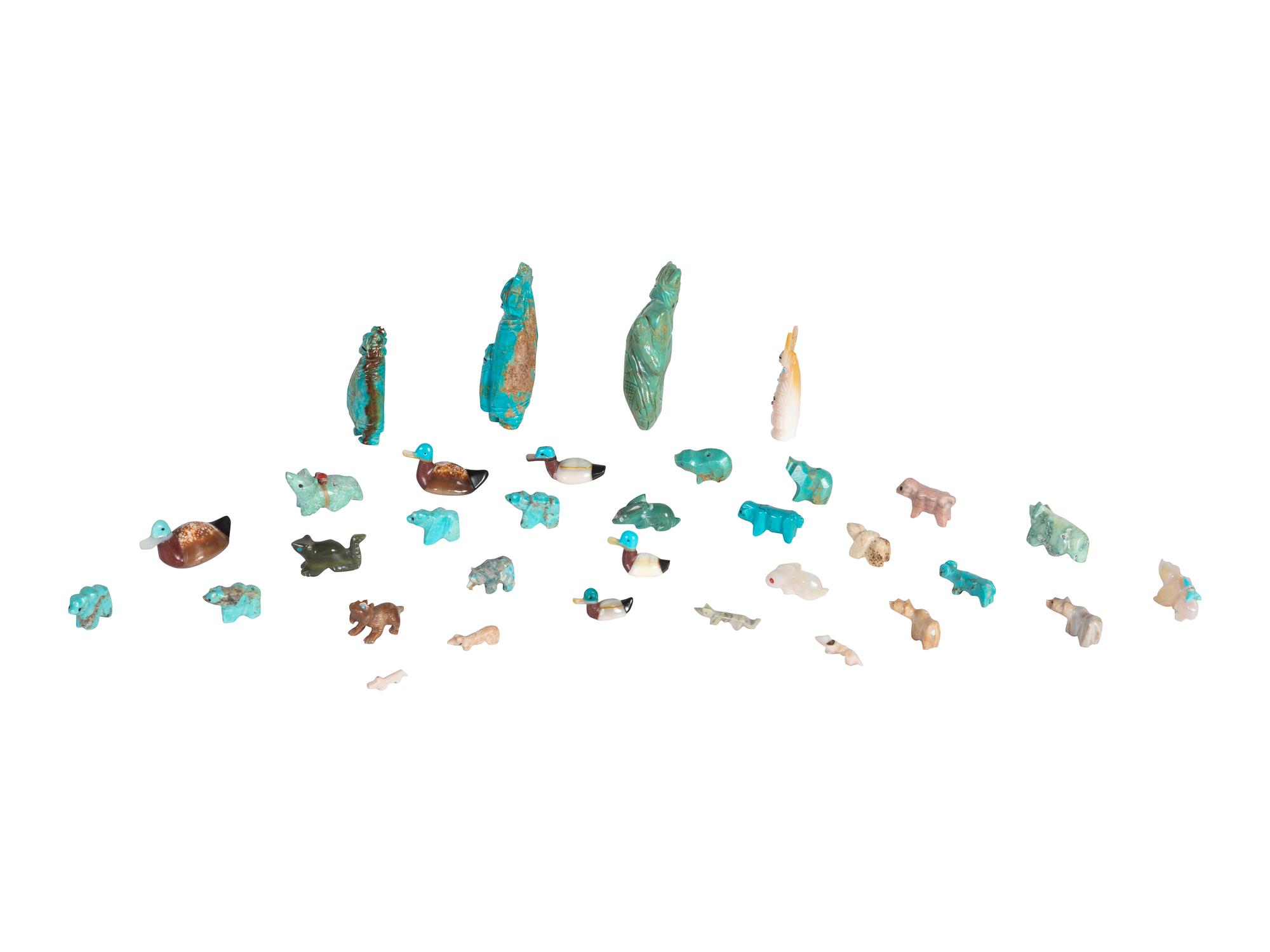 Zuni Carved Fetishes