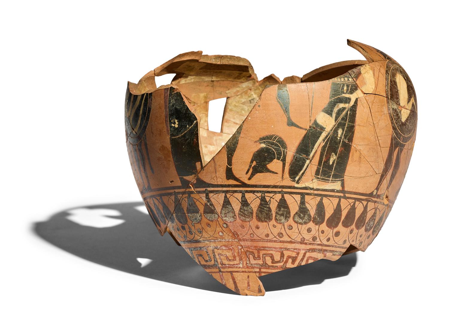 An Attic Black-Figured Fragmentary Amphora