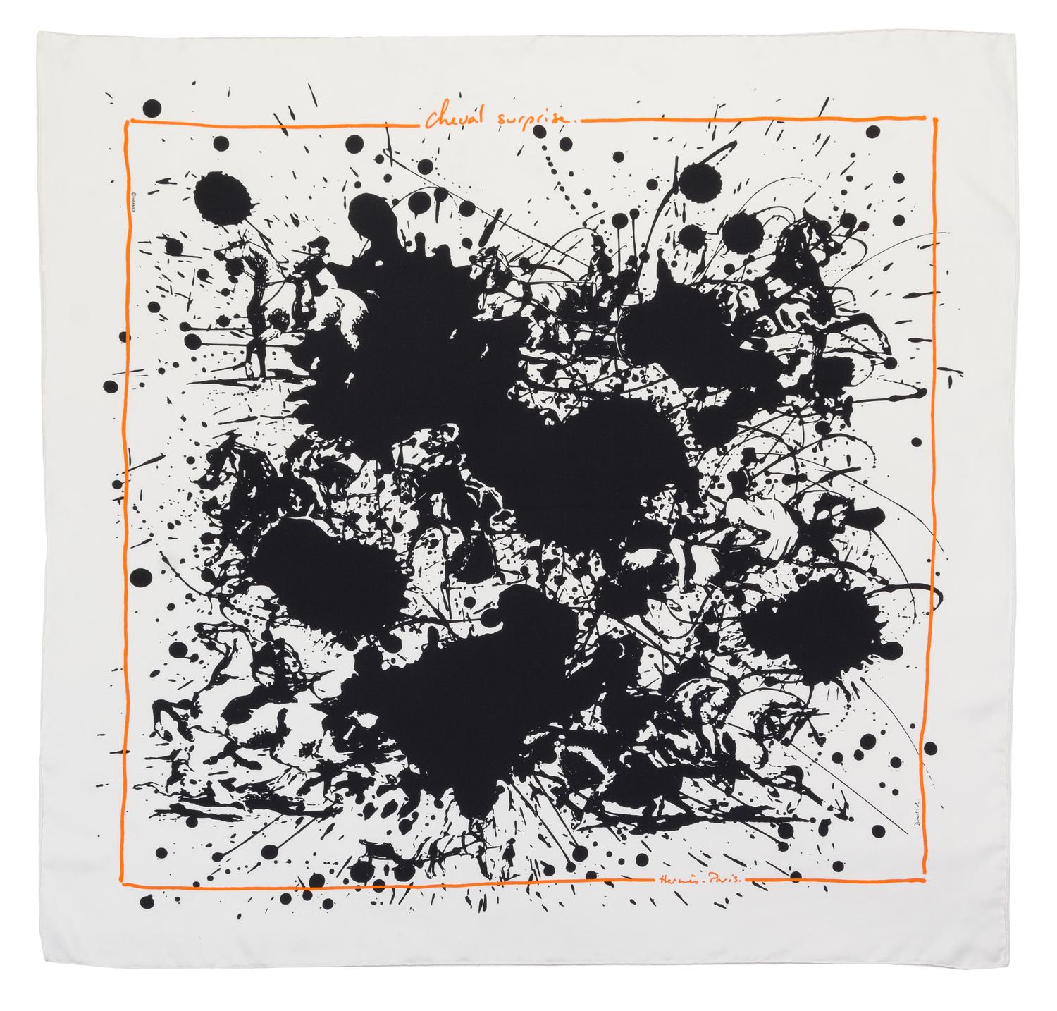 An Hermes 90cm Silk Scarf, 36" x 36".