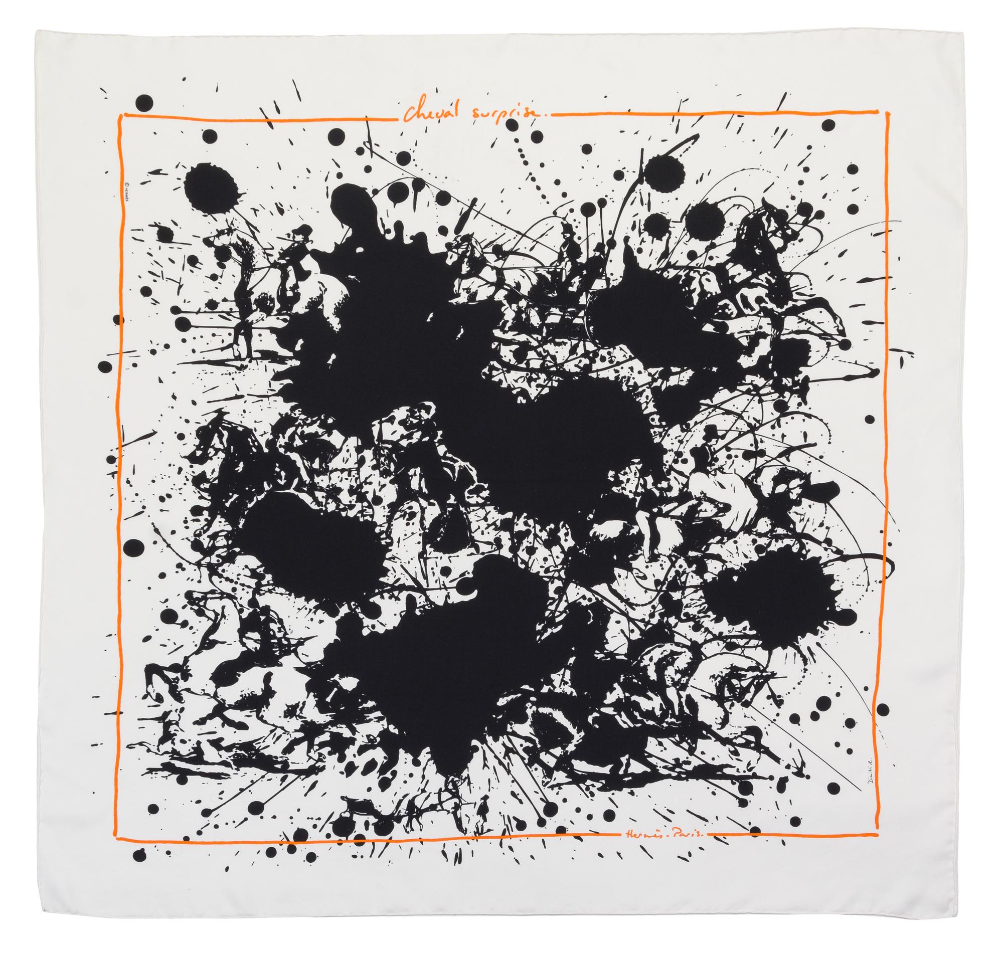 An Hermes 90cm Silk Scarf, 36" x 36".