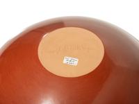 Carved Redware Pot