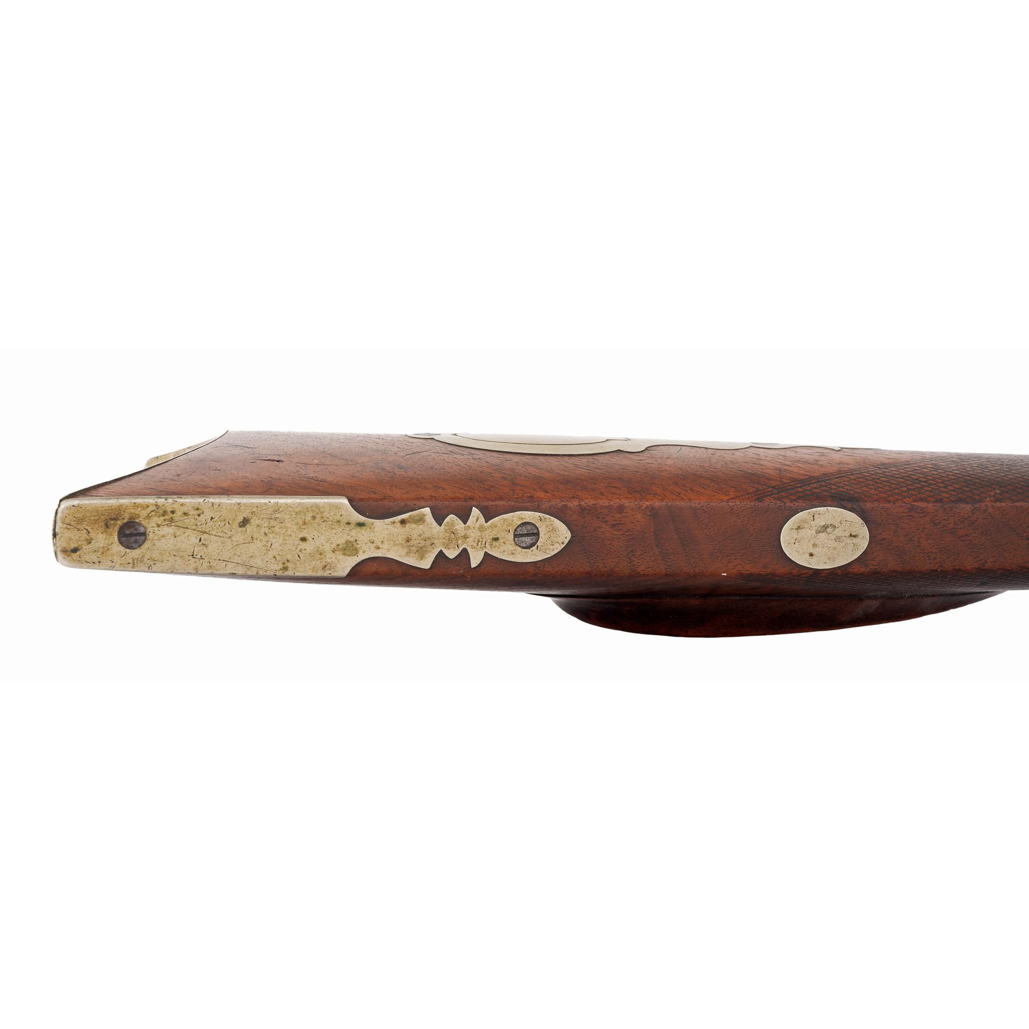 Heavy Barrel Percussion Plains Rifle by Wurfflein