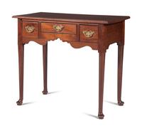 A Queen Anne Mahogany Dressing Table