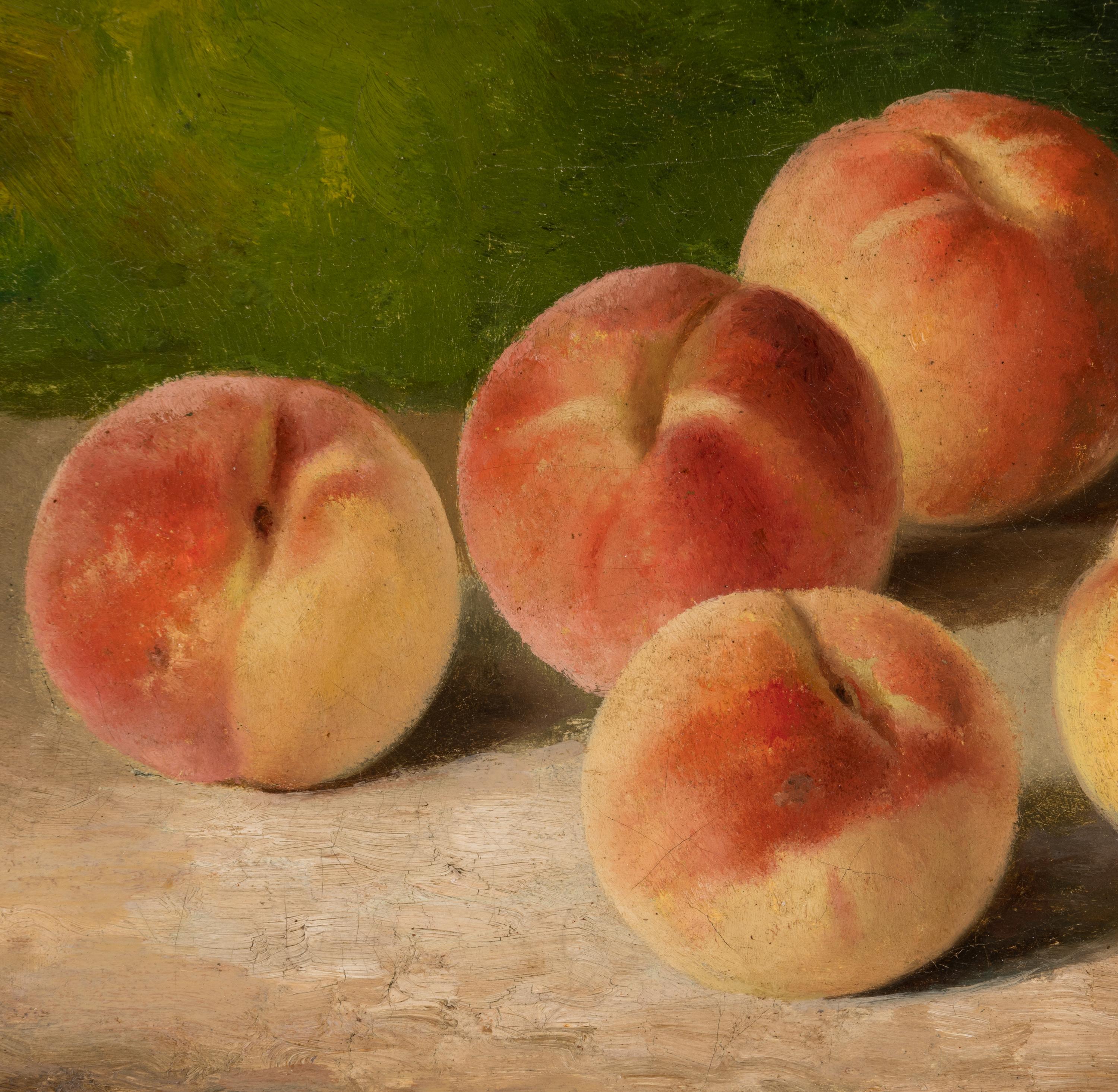 Still Life with Peaches