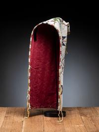 Sioux Beaded Hide Cradle