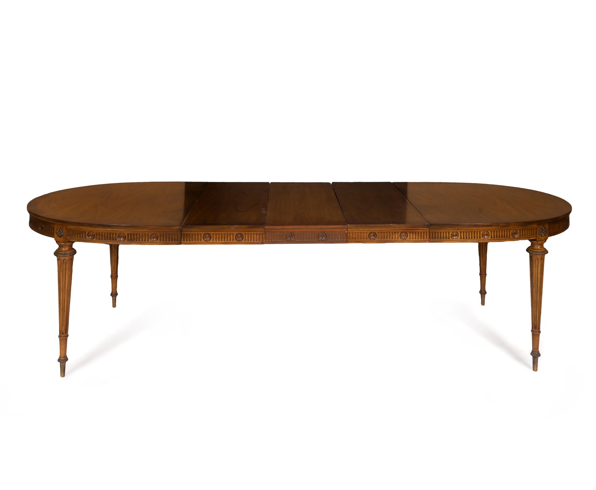 A Louis XVI Style Extension Dining Table