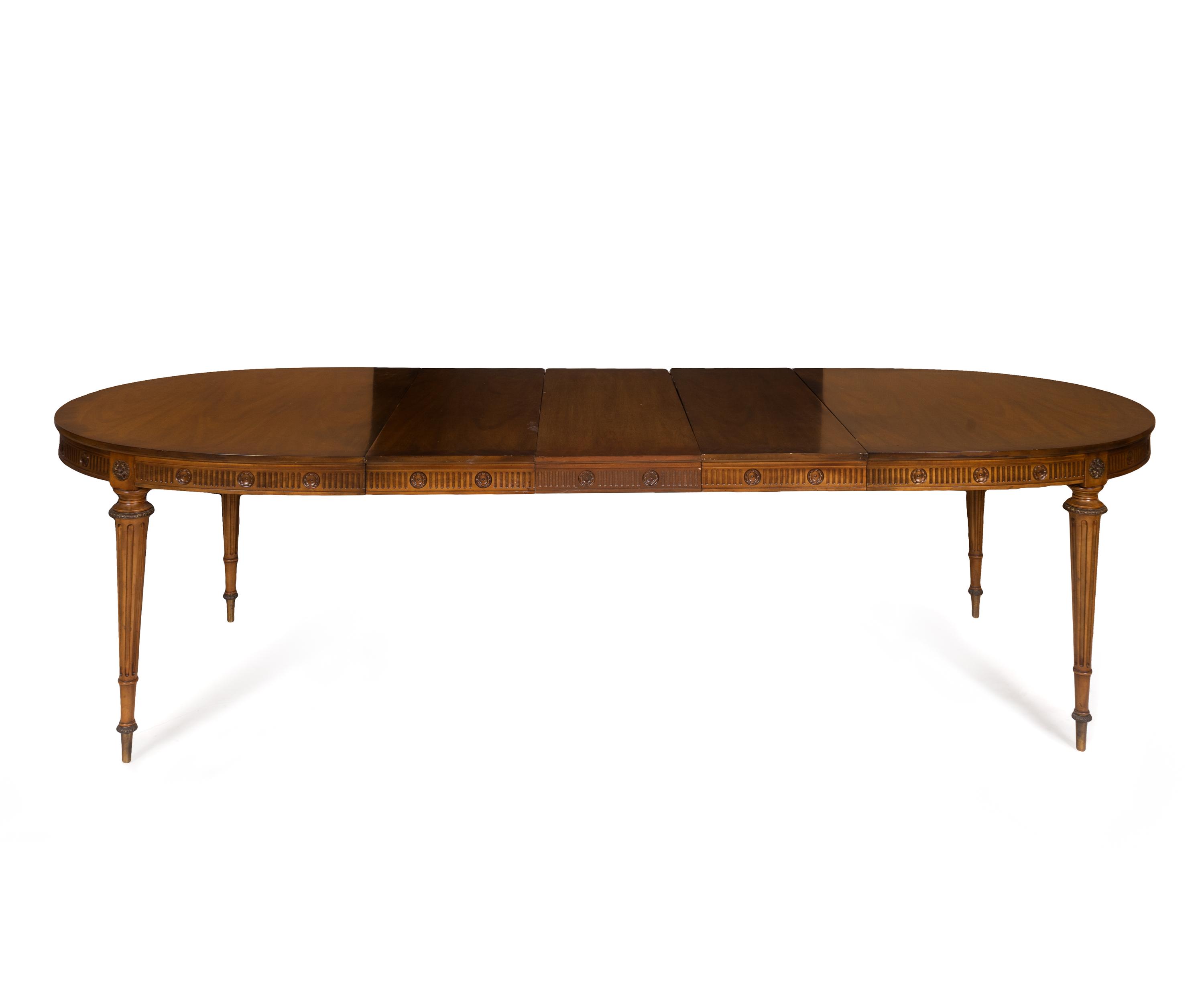 A Louis XVI Style Extension Dining Table