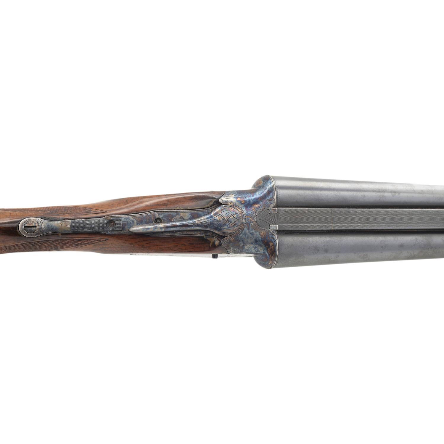 **F-Grade Lefever Arms Company SxS Hammerless Shotgun