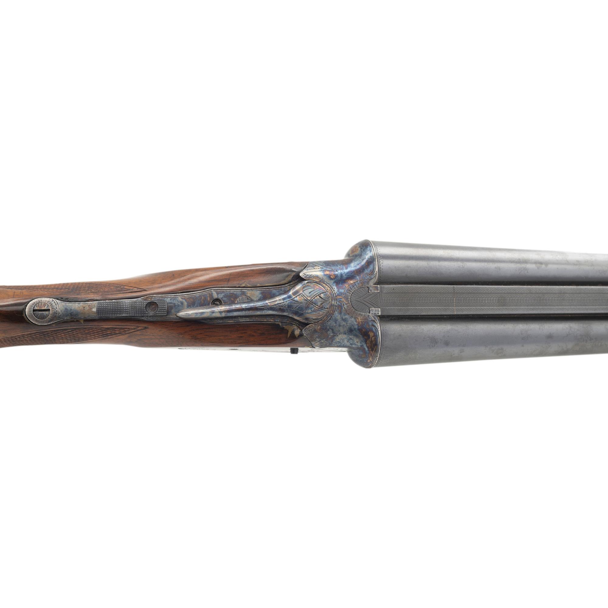 **F-Grade Lefever Arms Company SxS Hammerless Shotgun