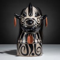 Pottery Figural Bust