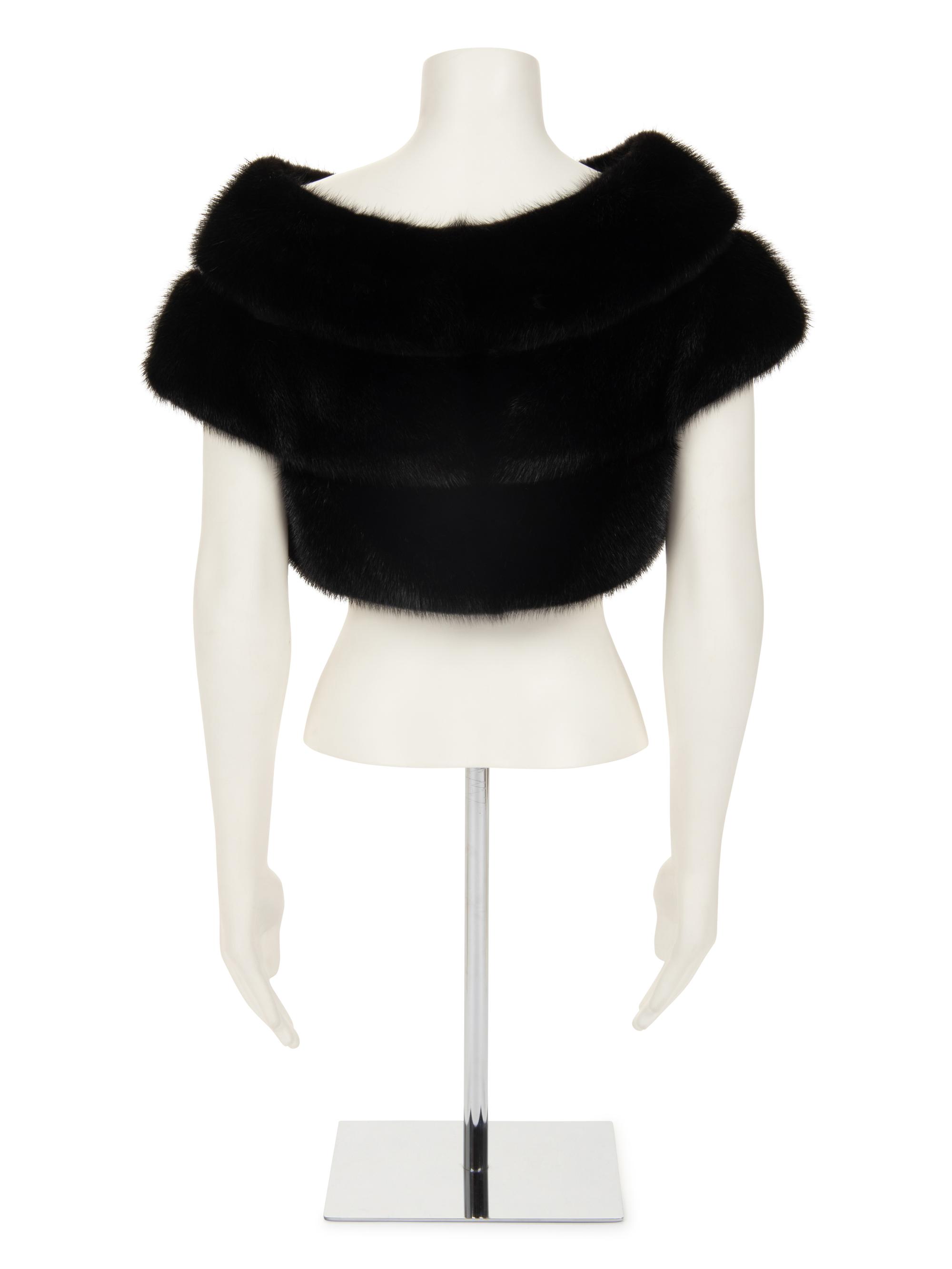 J. Mendel Mink Fur Cropped Jacket