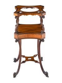 An English Mahogany Wash Stand