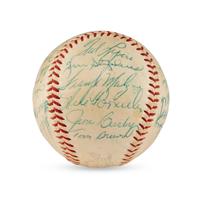 A Large Group of Assorted 1950s-2000s Boston Red Sox Team Signed Autograph Baseballs