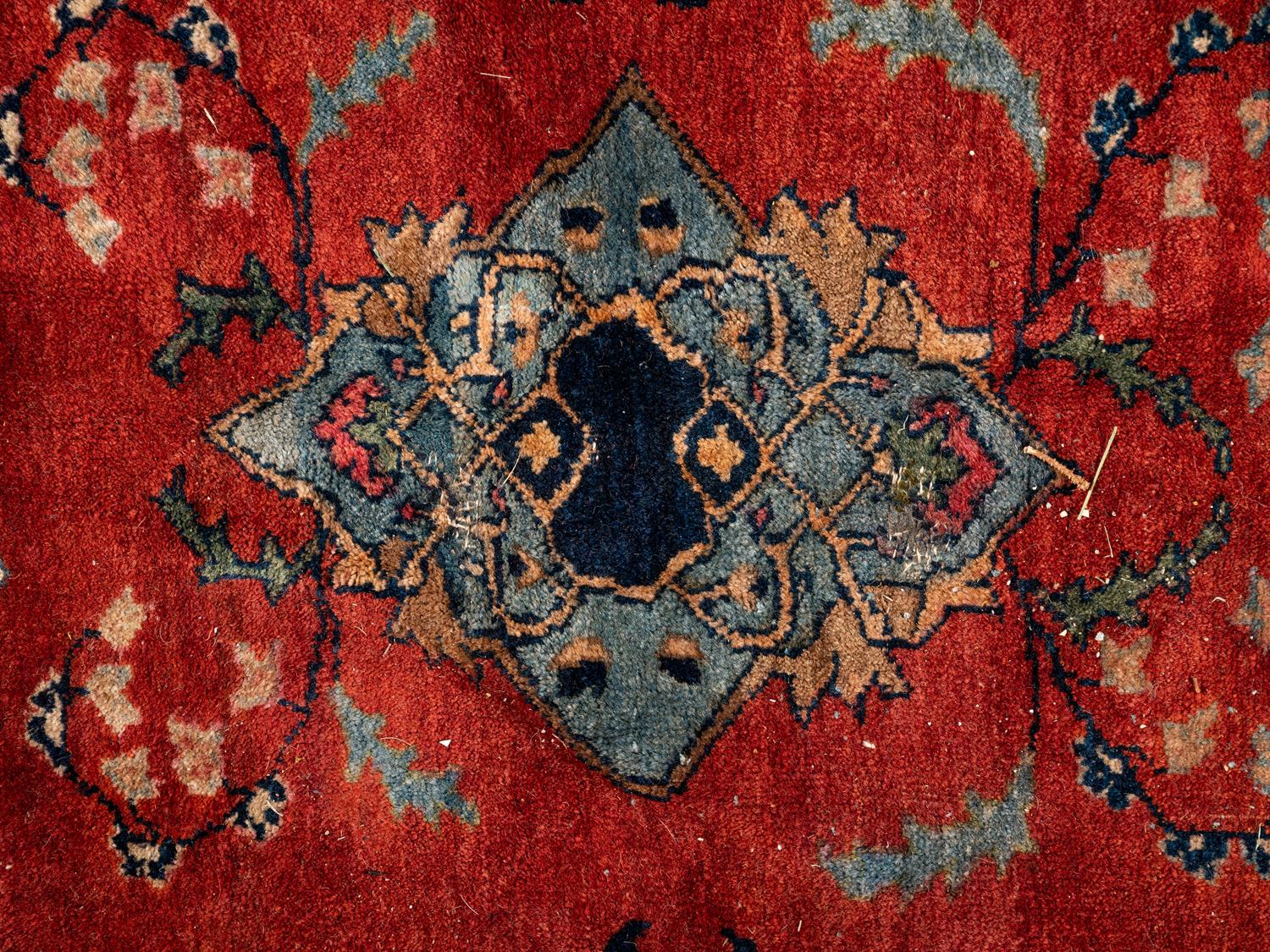 A Feraghan Sarouk Wool Rug