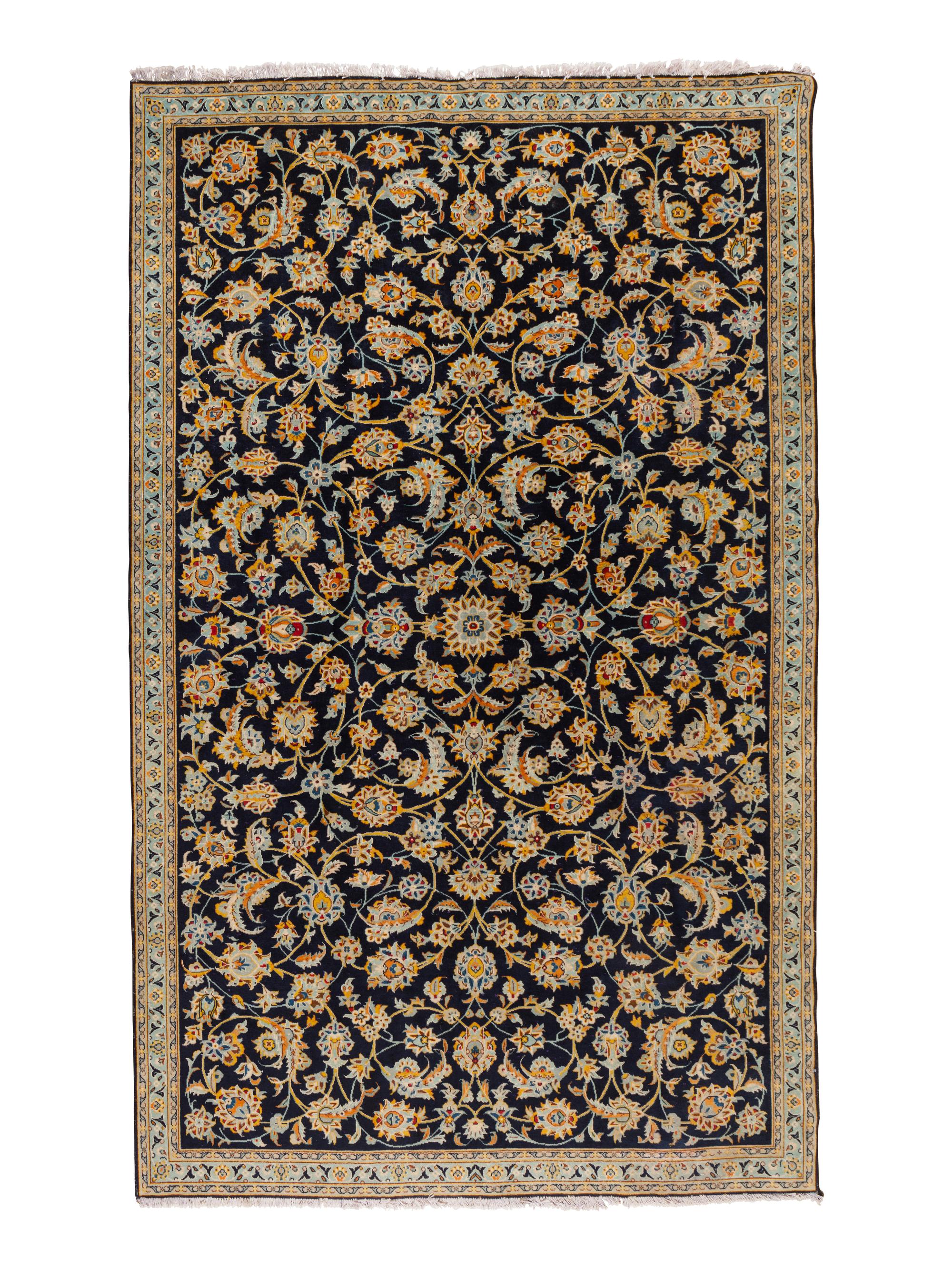 A Nain Wool Rug