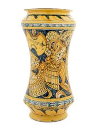 An Italian Majolica Vase