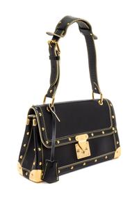 A Louis Vuitton Black Suhali Le Talentueux Handbag, 12.25" x 7" x 3.5".