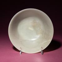 A Chinese Carved White Jade ‘Floral’ Bowl, 18th Century — 清中期 白玉刻花碗