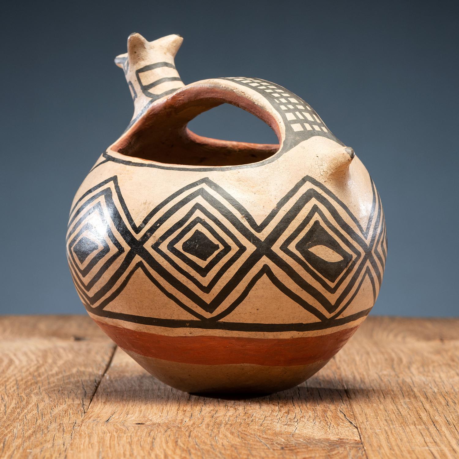 Cochiti Figural Pottery Jar