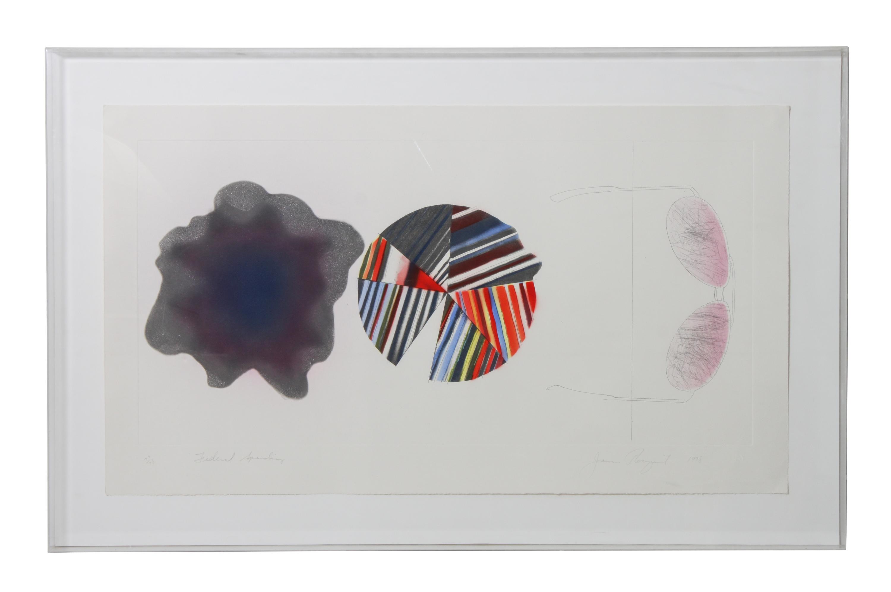 James Rosenquist, (American, b. 1933), Federal Spending, 1978
