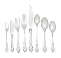 An American Silver Flatware Service