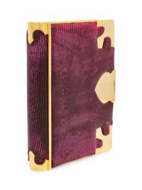 Judith Leiber, Snakeskin Book Clutch