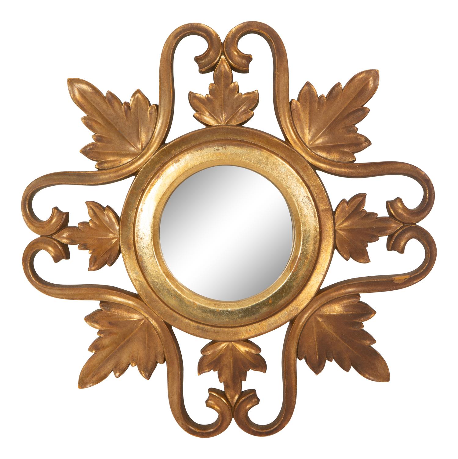 A Small Giltwood Mirror