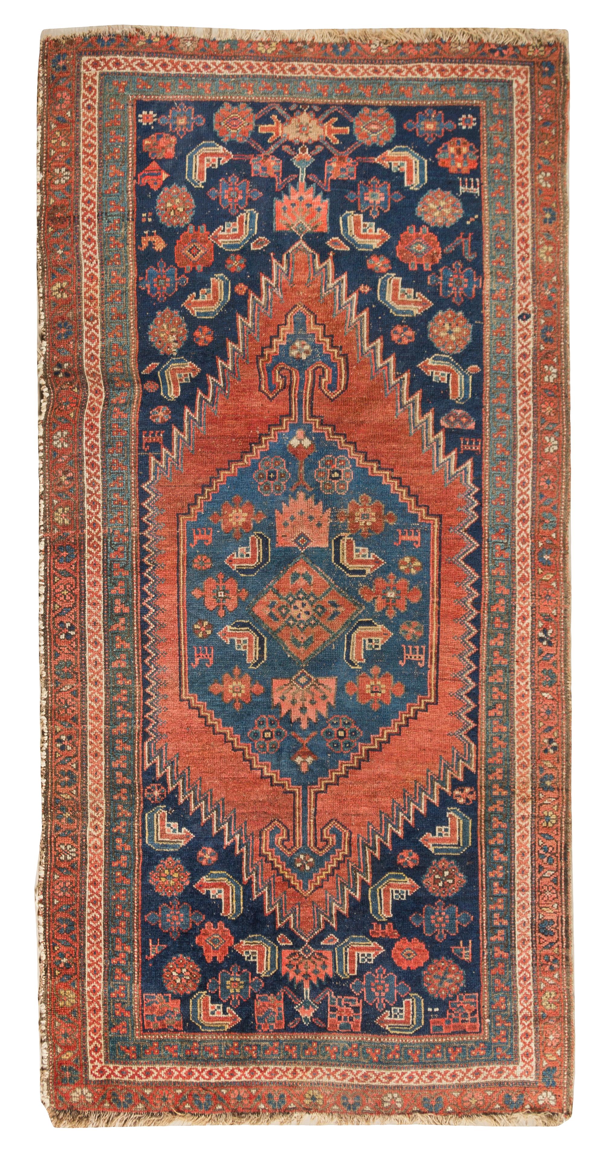 A Northwest Persian Wool Rug 6 feet 2 inches x 3 feet 5 inches. — FIRST HALF 20TH CENTURY