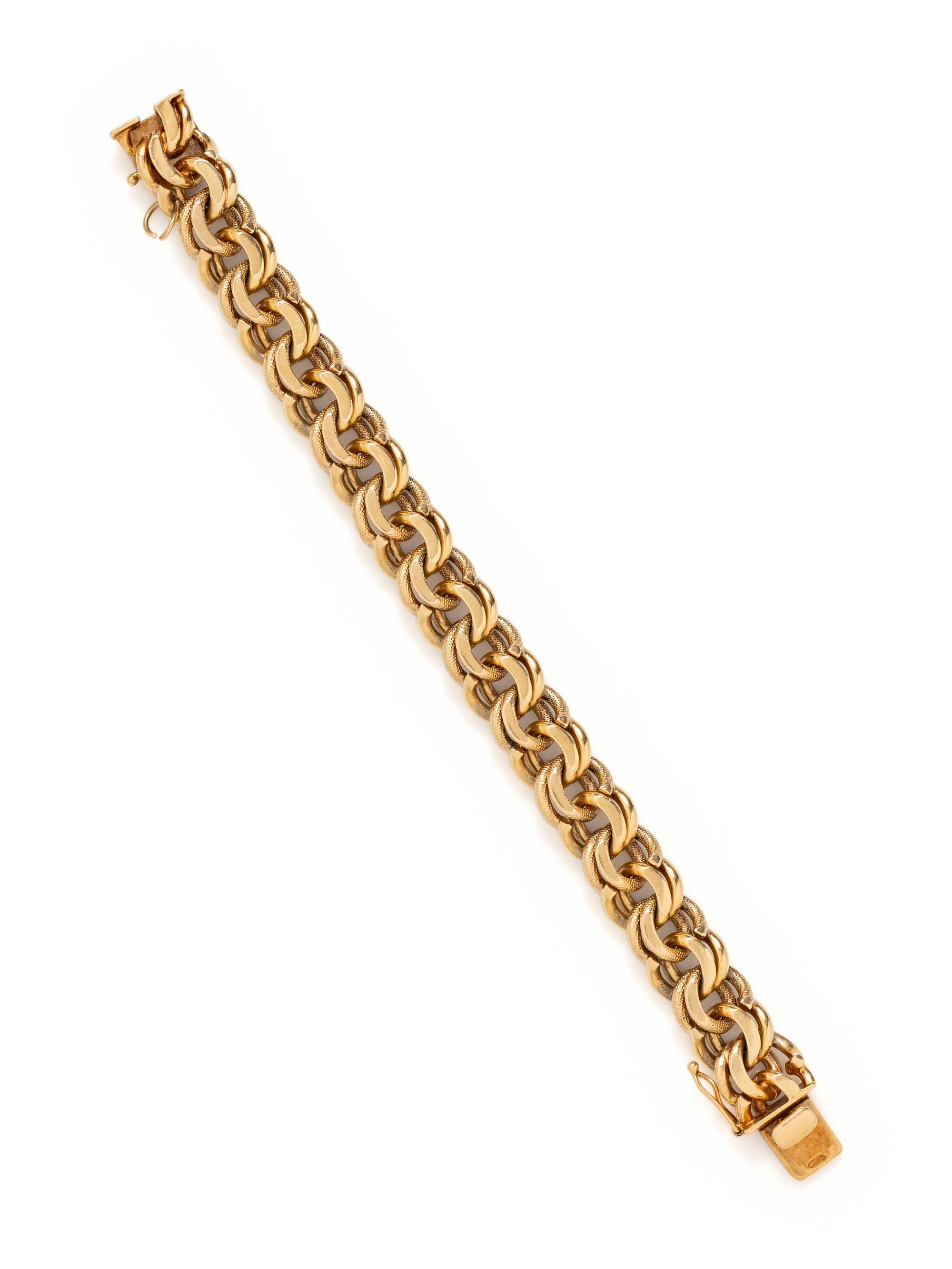 YELLOW GOLD BRACELET