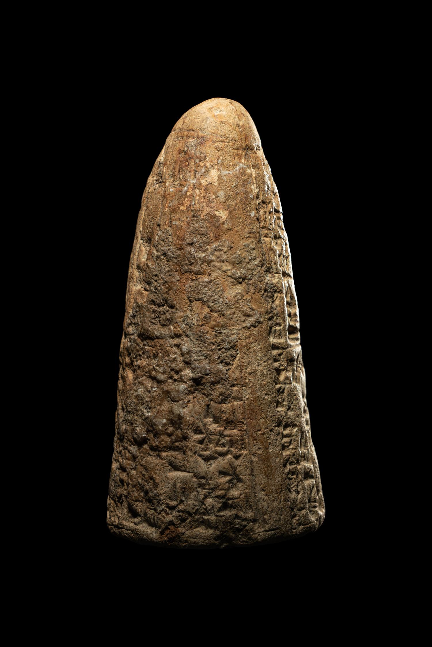 An Akkadian Cuneiform Foundation Cone