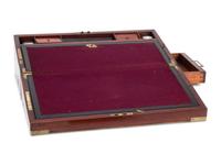 An English Mahogany Writing Box