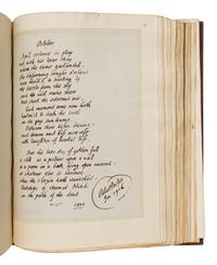 [The Red Cross]. An exceptional album of autographs, letters, and original artwork assembled to benefit the British Red Cross during WWI. [N.p.: N.p.], 1917.