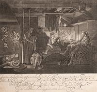 A group of seven European prints
