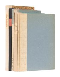 [GRABHORN PRESS – MEMIORS]. A group of 5 works printed by the Grabhorn Press, comprising: