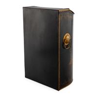 A Chinoiserie Painted Tole Fireplace Bin
