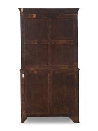 A George III Mahogany Bureau Bookcase