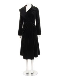 Vivienne Westwood Silk Velvet Coat, 1990-2000s