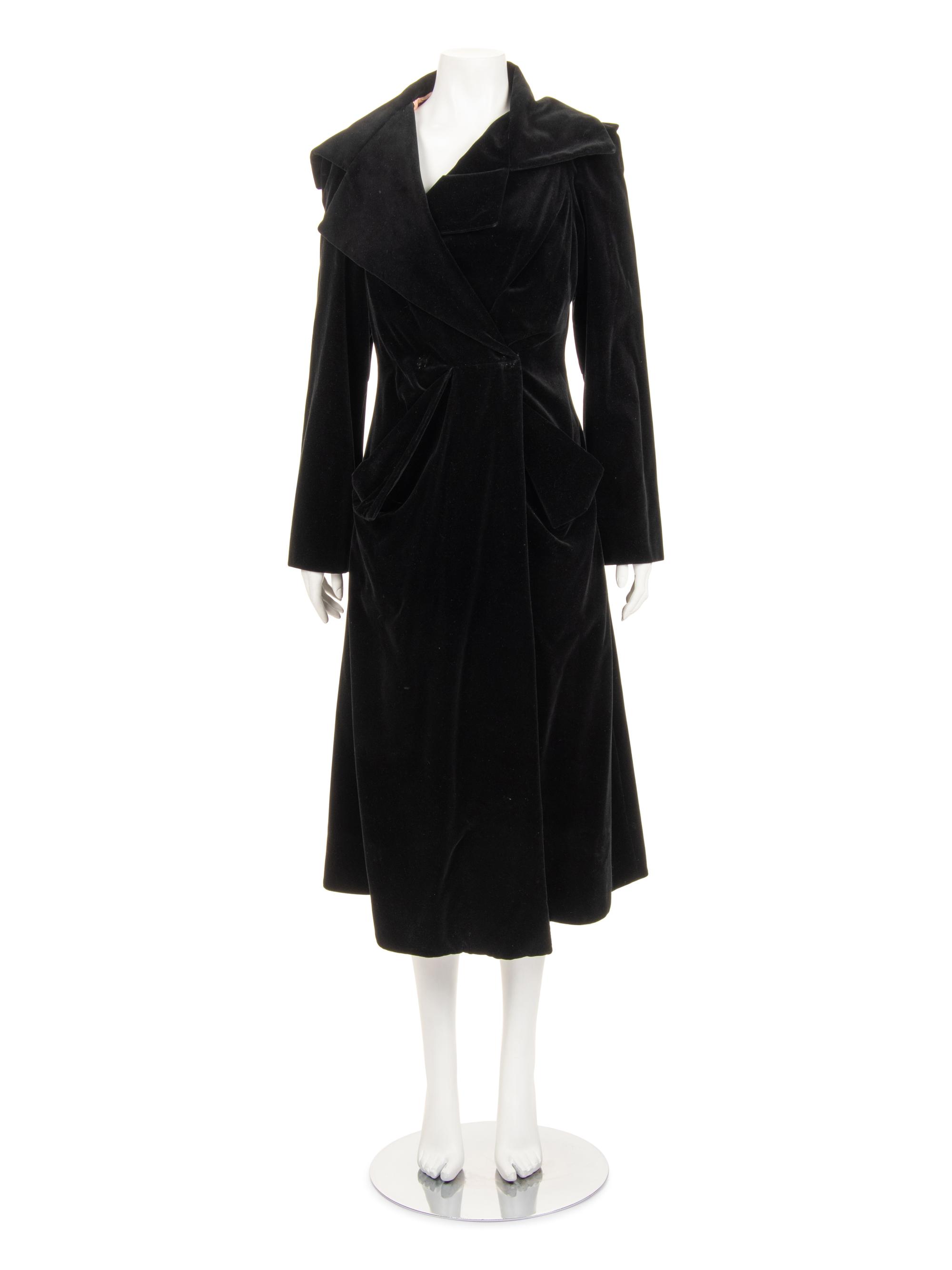 Vivienne Westwood Silk Velvet Coat, 1990-2000s