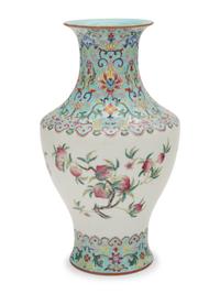 A Chinese Famille Rose Porcelain Vase