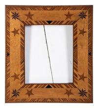 Four Wooden Folk Art Frames