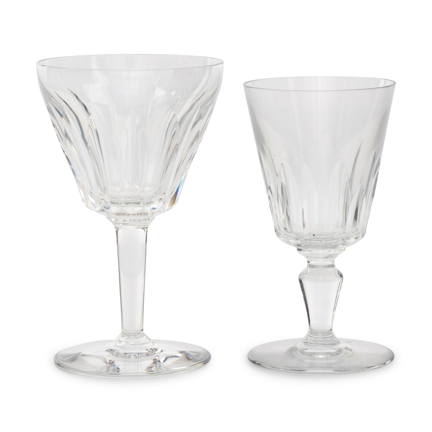 A Baccarat Val de Loire Stemware Service
