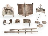 Group of Southwestern-style Silver Curios